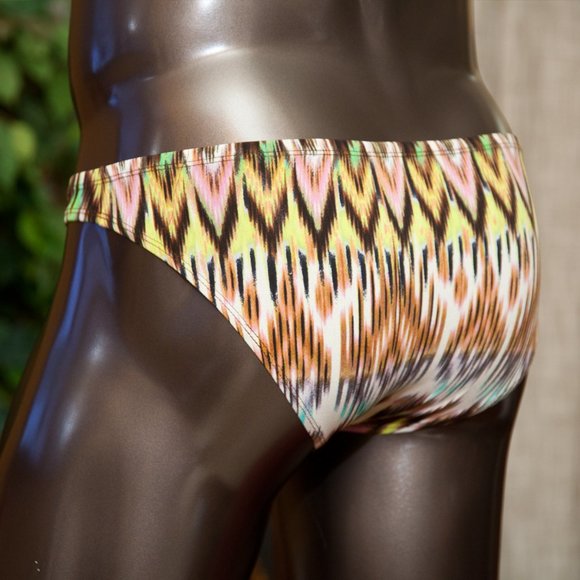 Mens Colorful Bikini Brief Handmade - Picture 4 of 6